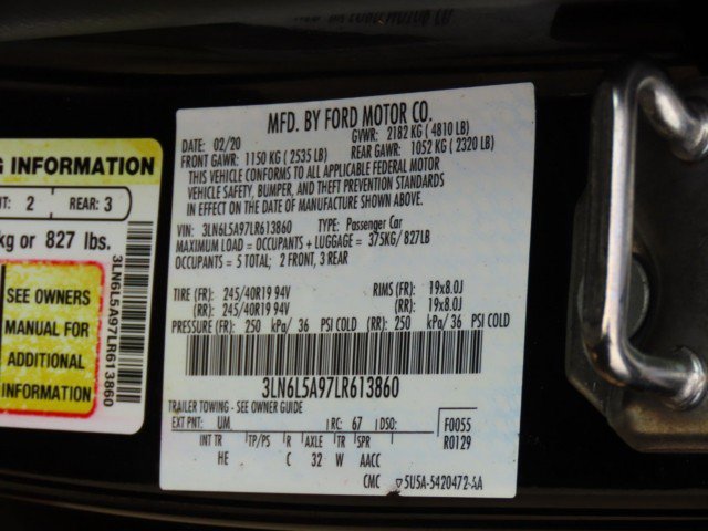 Certified 2020 Lincoln MKZ w/ Convenience Package image 29