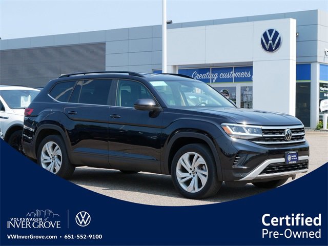 Certified 2022 Volkswagen Atlas SE image 1