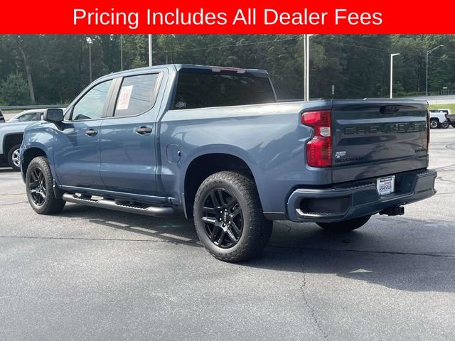 Used 2024 Chevrolet Silverado 1500 Custom w/ Turbomax Blackout Package AWD/4WD image 3