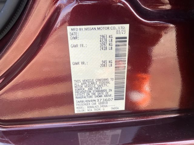Used 2023 Nissan Altima 2.5 SV FWD image 24