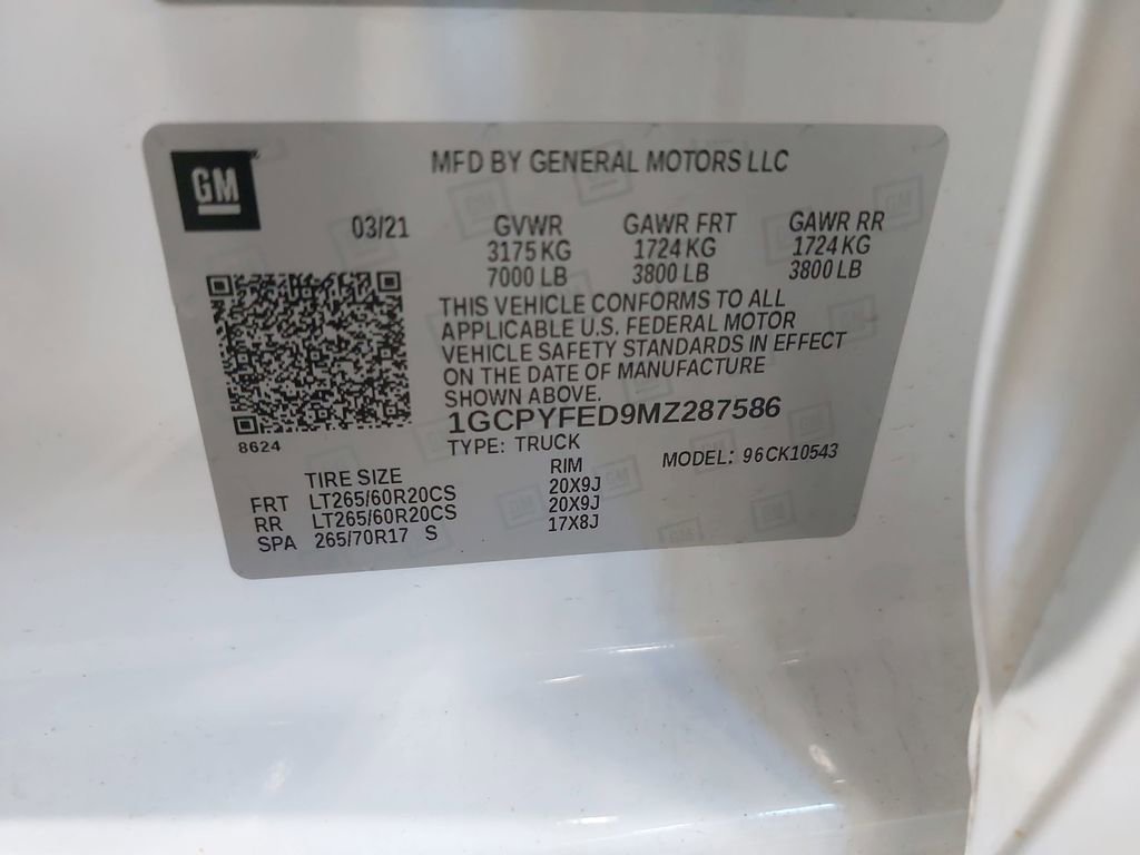 Used 2021 Chevrolet Silverado 1500 LT Trail Boss w/ Convenience Package II image 33