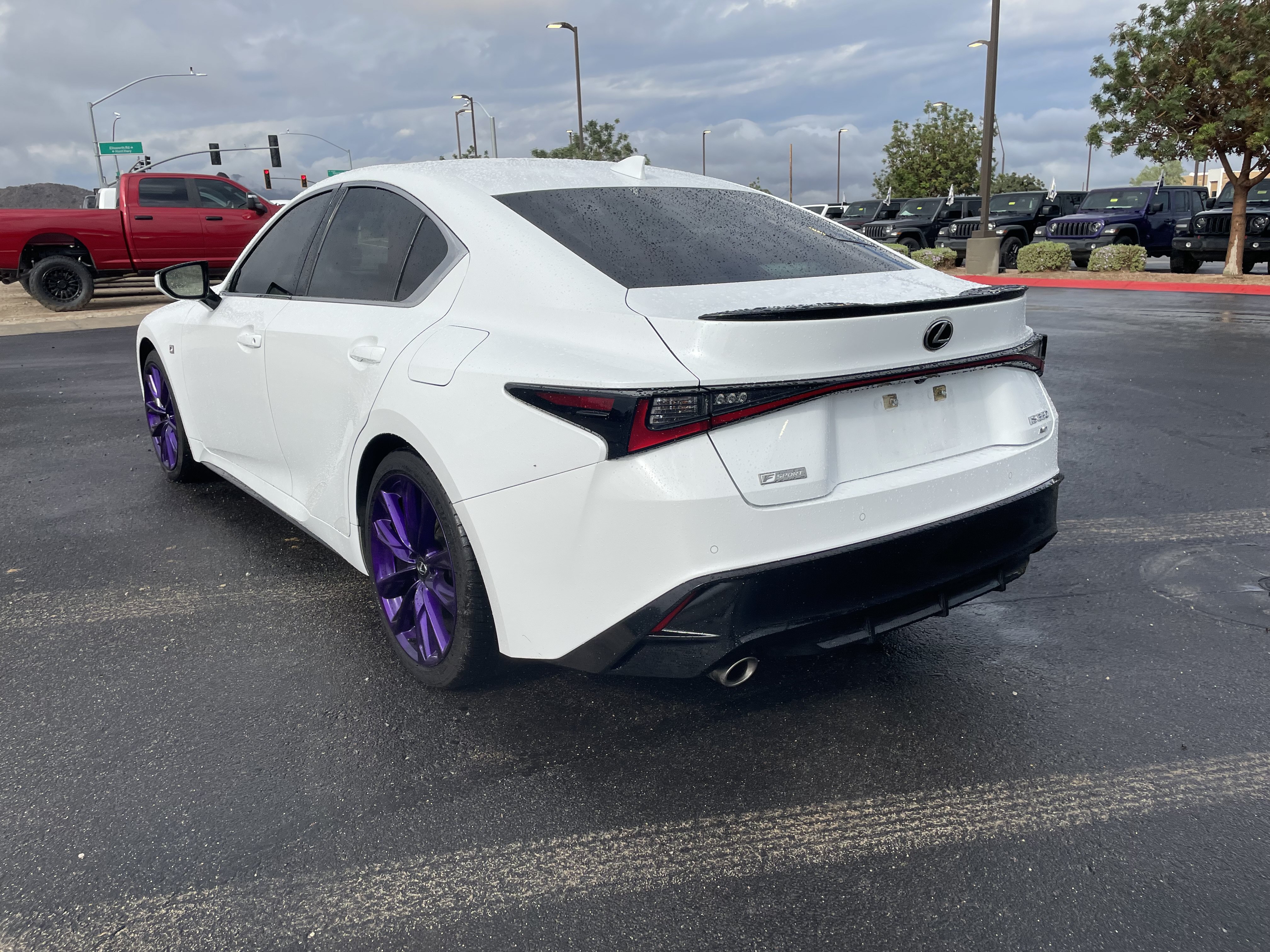 Used 2021 Lexus IS 350 F Sport w/ Accessory Package AWD/4WD image 3