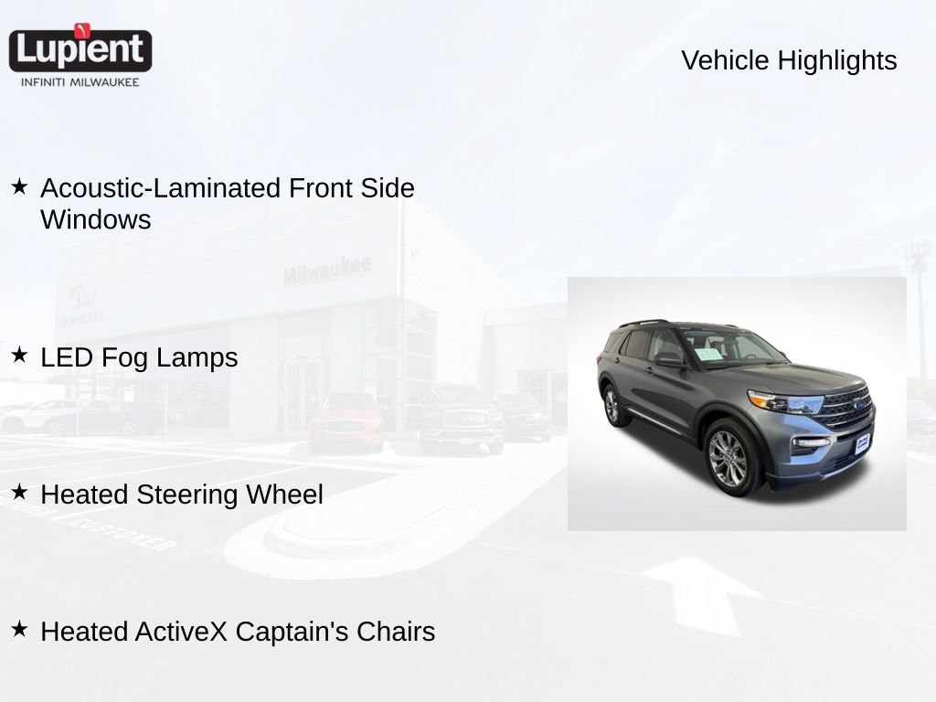 Used 2023 Ford Explorer XLT w/ Equipment Group 202A AWD/4WD video 3