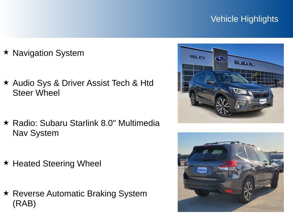Used 2020 Subaru Forester Limited w/ Popular Package #3 AWD/4WD image 5