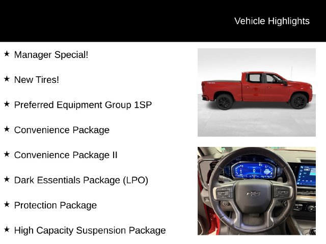 Certified 2023 Chevrolet Silverado 1500 RST w/ Convenience Package II AWD/4WD image 16