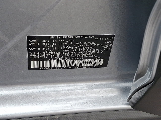 New 2026 Subaru Crosstrek 2.5i Wilderness image 19