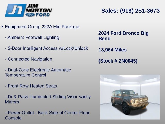 Used 2024 Ford Bronco Big Bend AWD/4WD image 8
