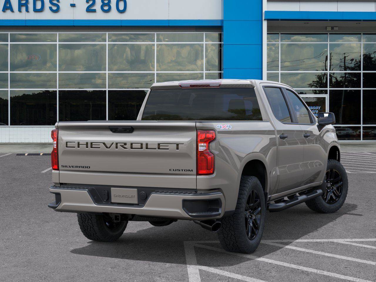 New 2026 Chevrolet Silverado 1500 Custom w/ Turbomax Blackout Package AWD/4WD image 4