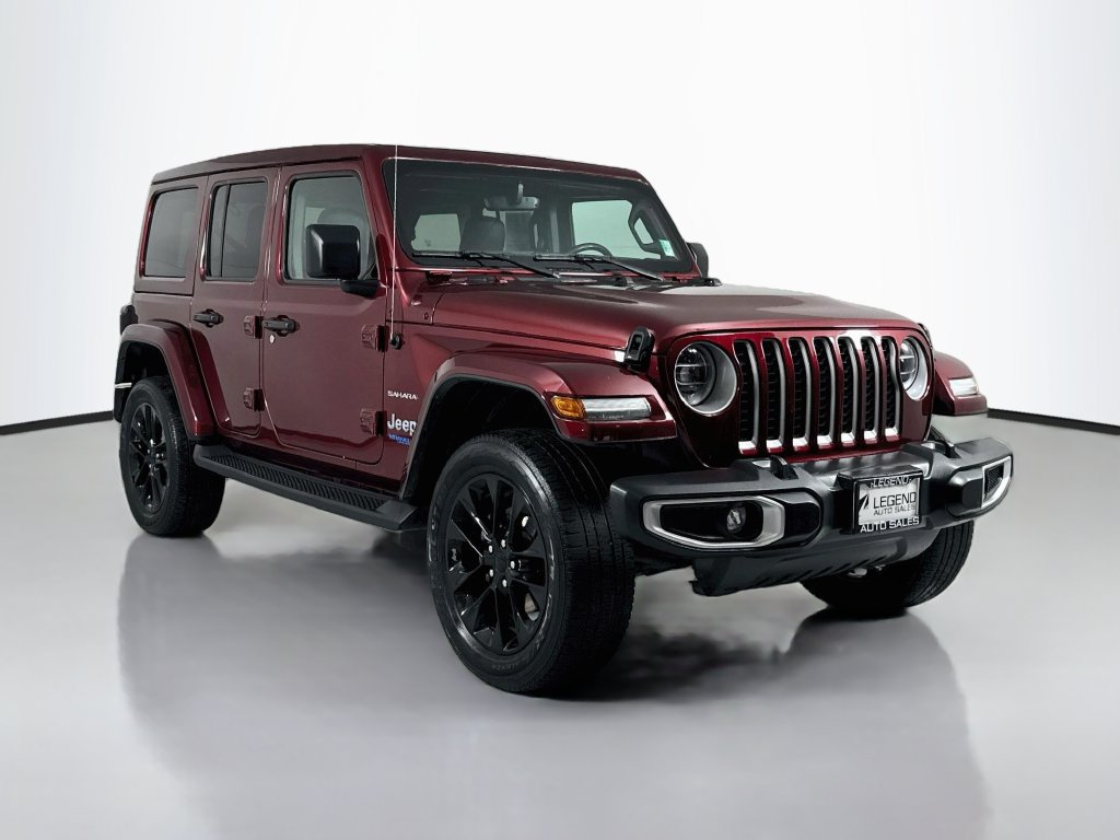 Used 2021 Jeep Wrangler Unlimited Sahara w/ Cold Weather Group AWD/4WD image 4