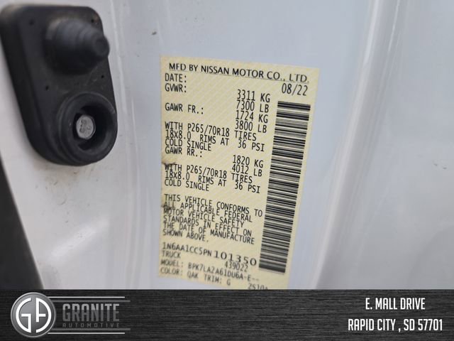 Used 2023 Nissan Titan S image 29