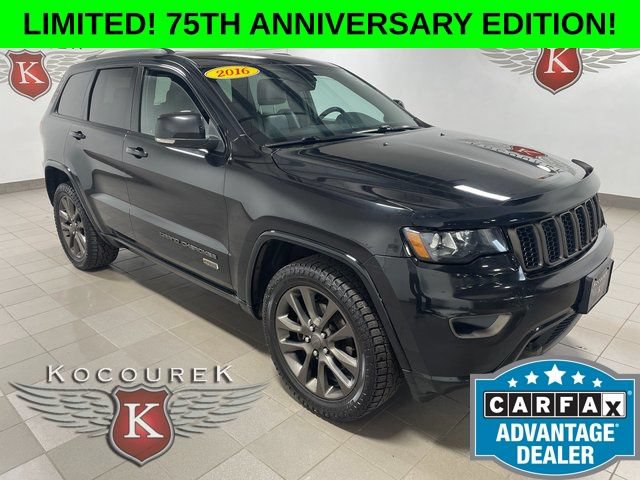 Used 2016 Jeep Grand Cherokee Limited 75th Anniversary AWD/4WD 360° Tour