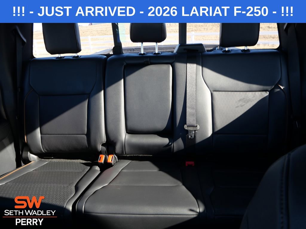 New 2026 Ford F250 Lariat w/ Black Appearance Package image 24