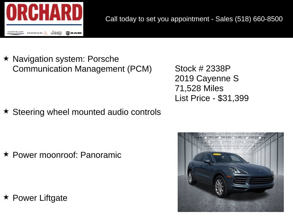 Used 2019 Porsche Cayenne S AWD/4WD image 5