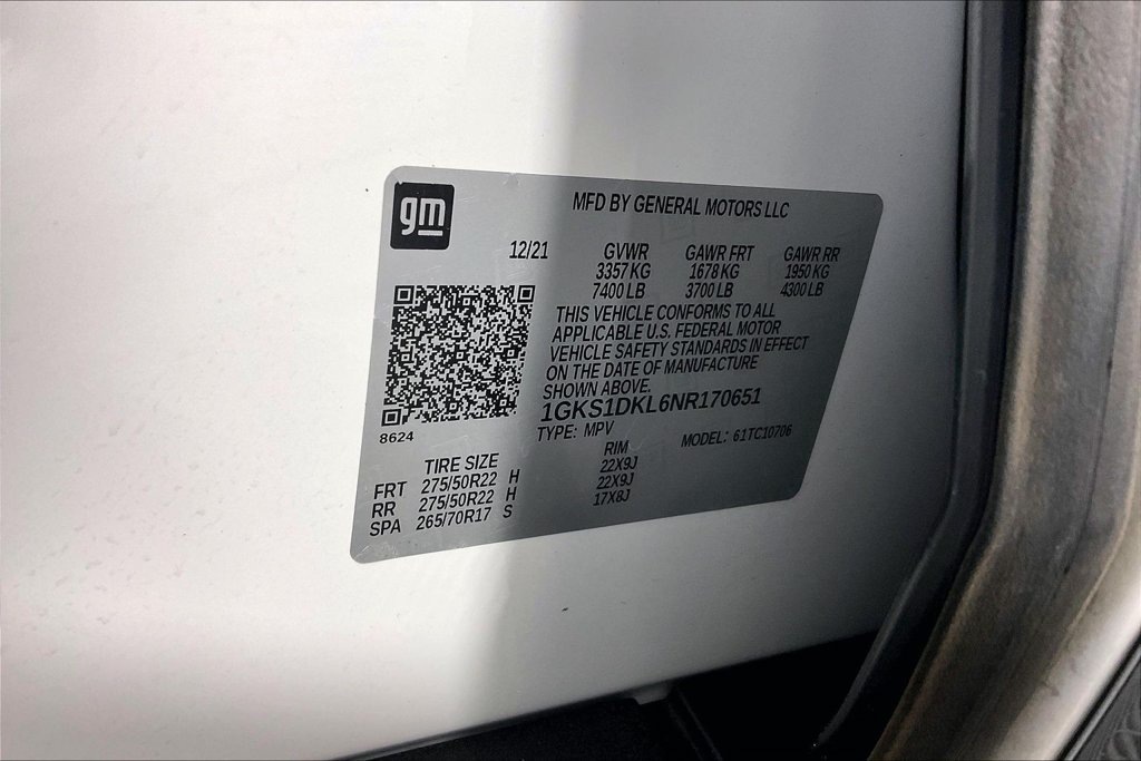 Certified 2022 GMC Yukon Denali RWD image 17