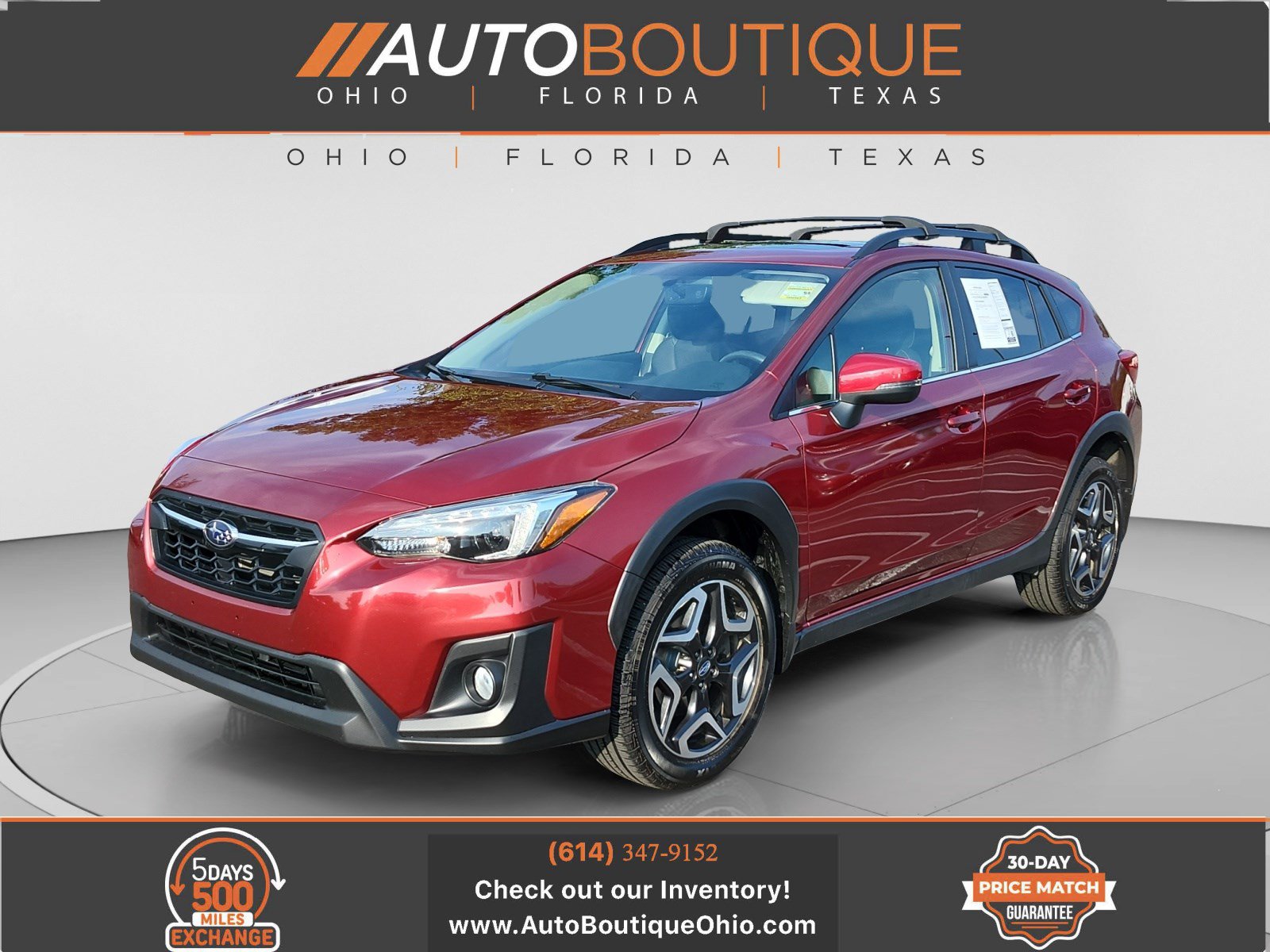 Used 2019 Subaru Crosstrek 2.0i Limited w/ Moonroof Package w/Navigation