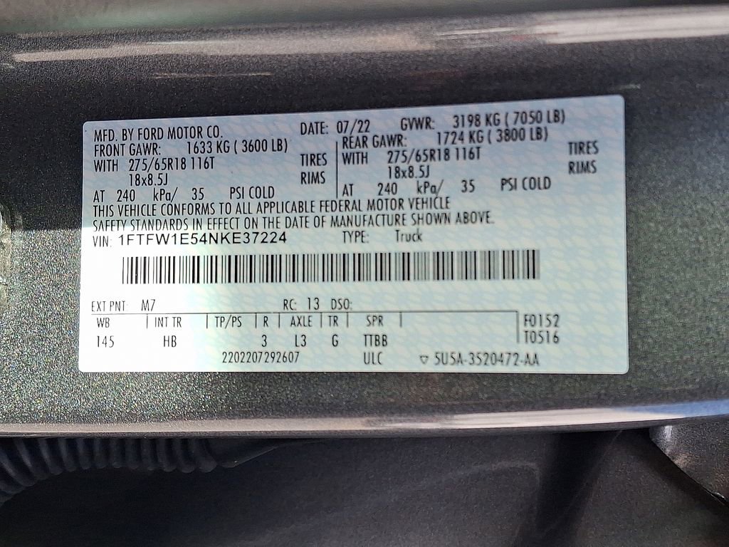 Used 2022 Ford F150 Lariat image 28