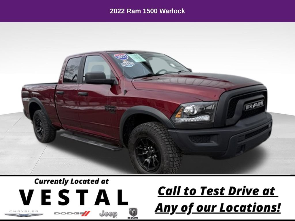 Used 2022 RAM 1500 Warlock w/ Warlock Decor Package