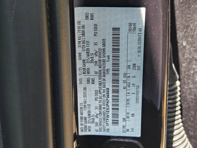 Used 2023 Ford F150 Lariat w/ Trailer Tow Package image 12