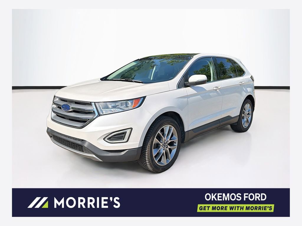 Used 2018 Ford Edge Titanium w/ Cold Weather Package FWD video 1