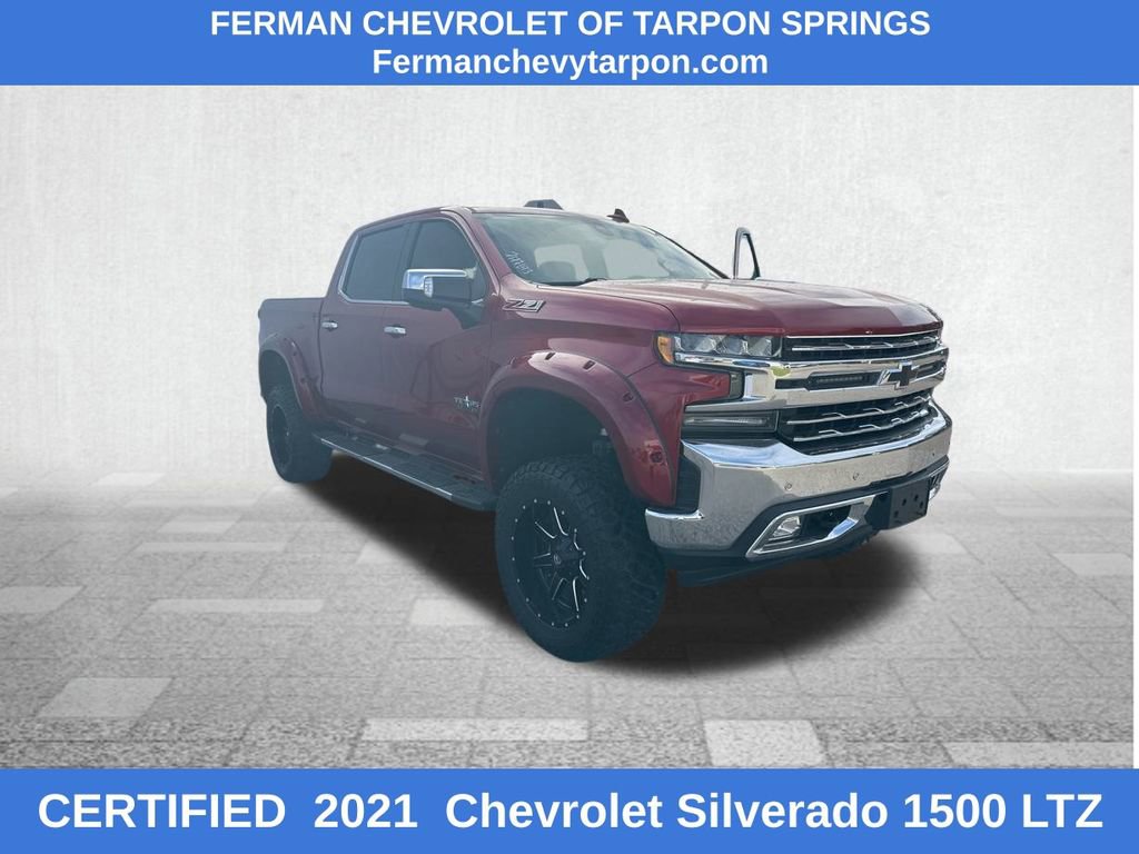 Certified 2021 Chevrolet Silverado 1500 LTZ w/ LTZ Premium Package