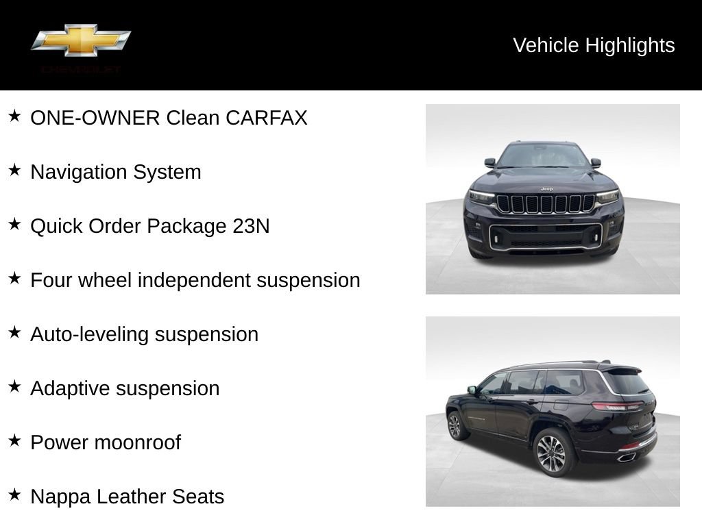 Used 2023 Jeep Grand Cherokee L Overland AWD/4WD image 18
