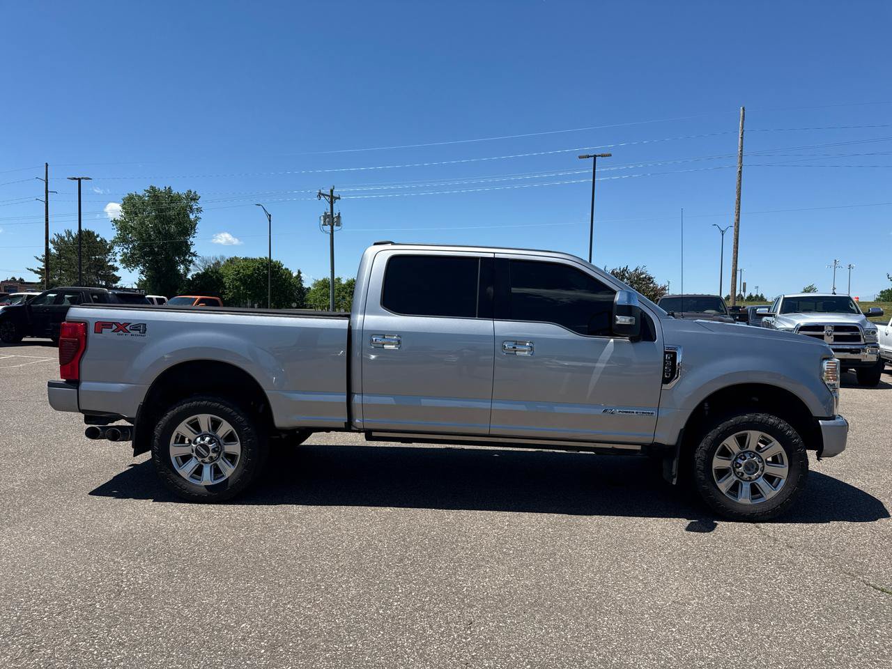 Used 2020 Ford F350 Platinum w/ FX4 Off-Road Package AWD/4WD image 6