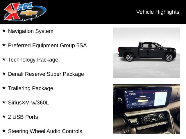 Certified 2022 GMC Sierra 1500 Denali w/ Technology Package AWD/4WD image 2