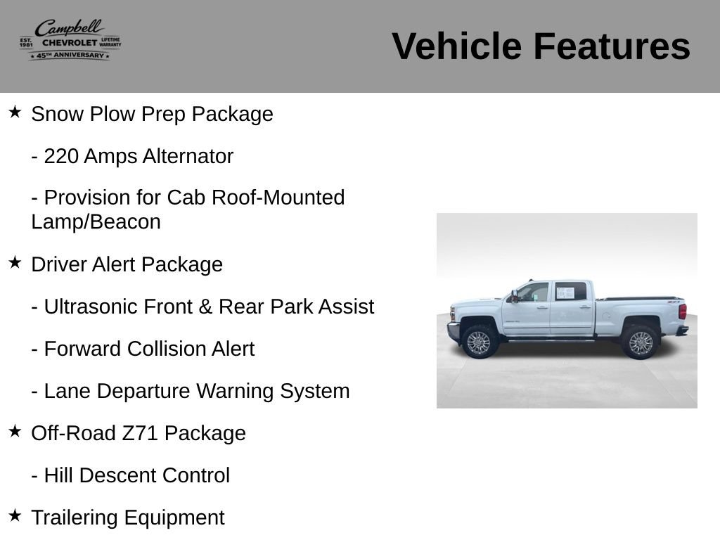 Used 2017 Chevrolet Silverado 2500 LTZ w/ Duramax Plus Package AWD/4WD image 31
