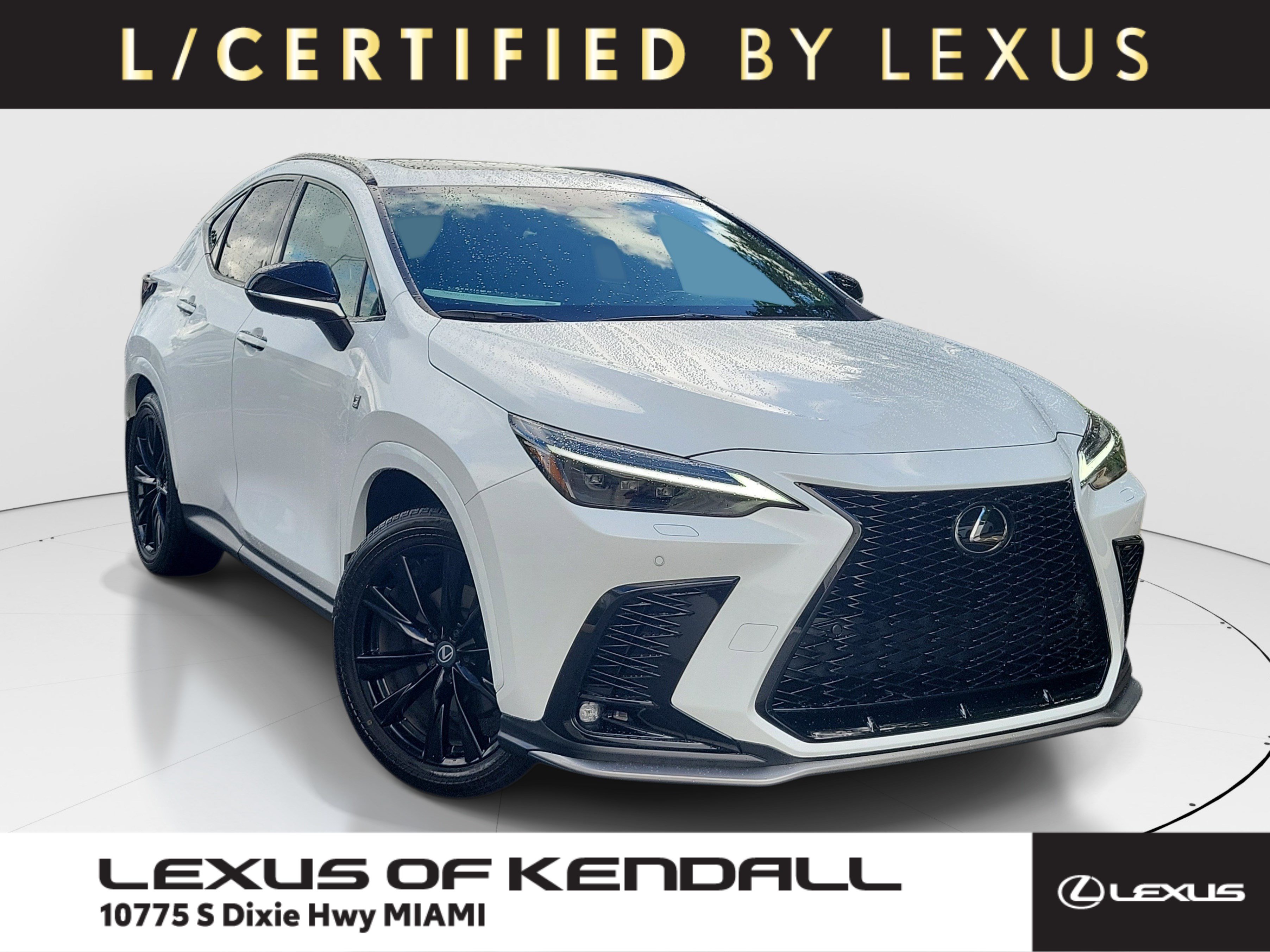 Certified 2026 Lexus NX 350 F Sport w/ Accessory Package (K3)