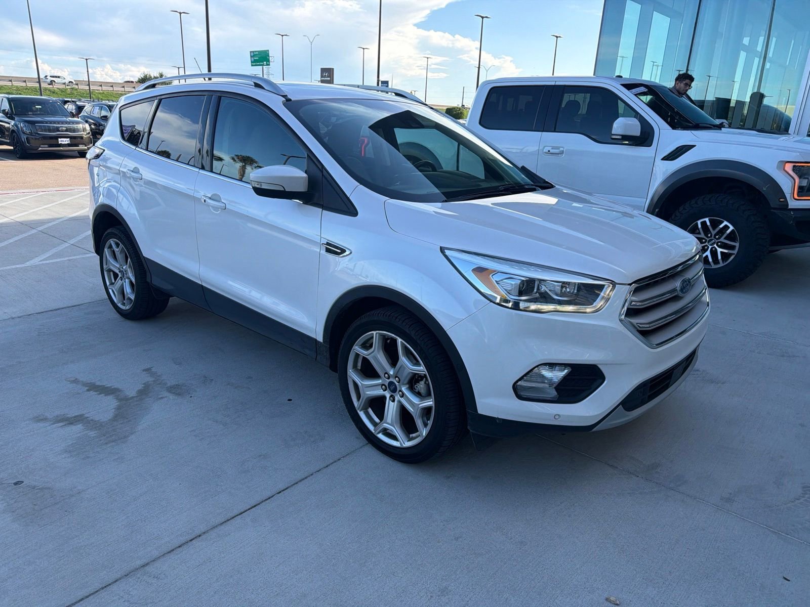 Used 2018 Ford Escape Titanium w/ Ford Safe & Smart Package AWD/4WD image 3