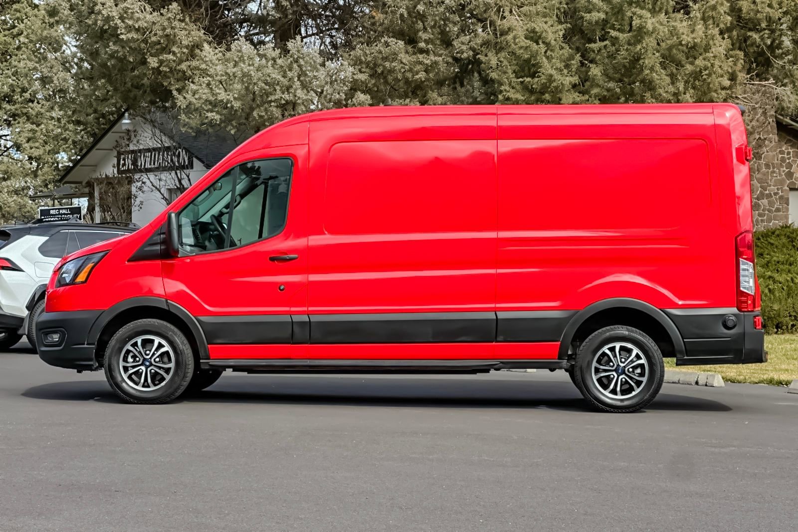 Used 2023 Ford E-Transit Medium Roof w/ Load Area Protection Package image 8