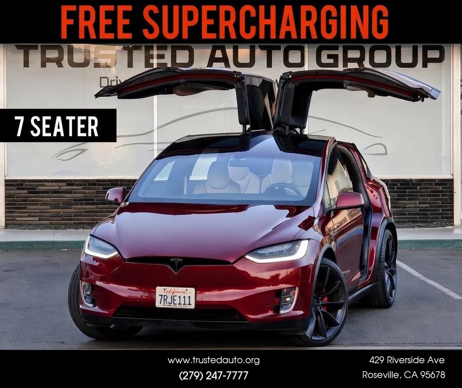 Used 2016 Tesla Model X Performance AWD/4WD image 1