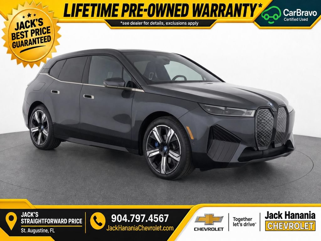 Used 2023 BMW iX xDrive50 w/ Sport Package AWD/4WD image 1