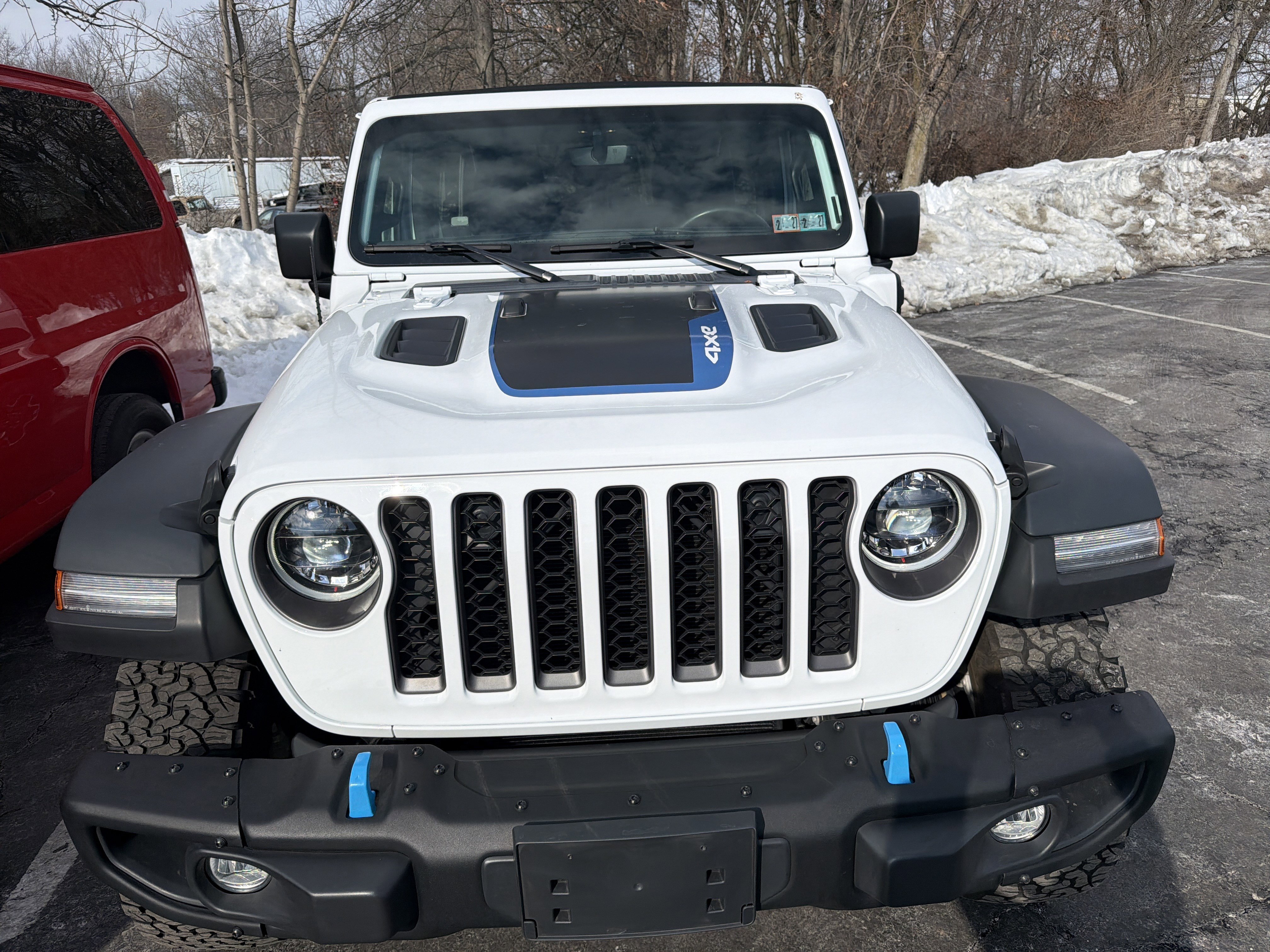 Certified 2023 Jeep Wrangler Unlimited Rubicon 4xe w/ Steel Bumper Group AWD/4WD image 3