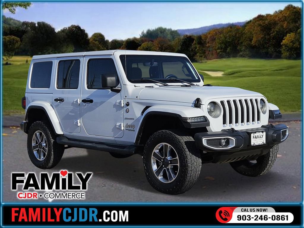 Used 2020 Jeep Wrangler Unlimited Sahara image 1
