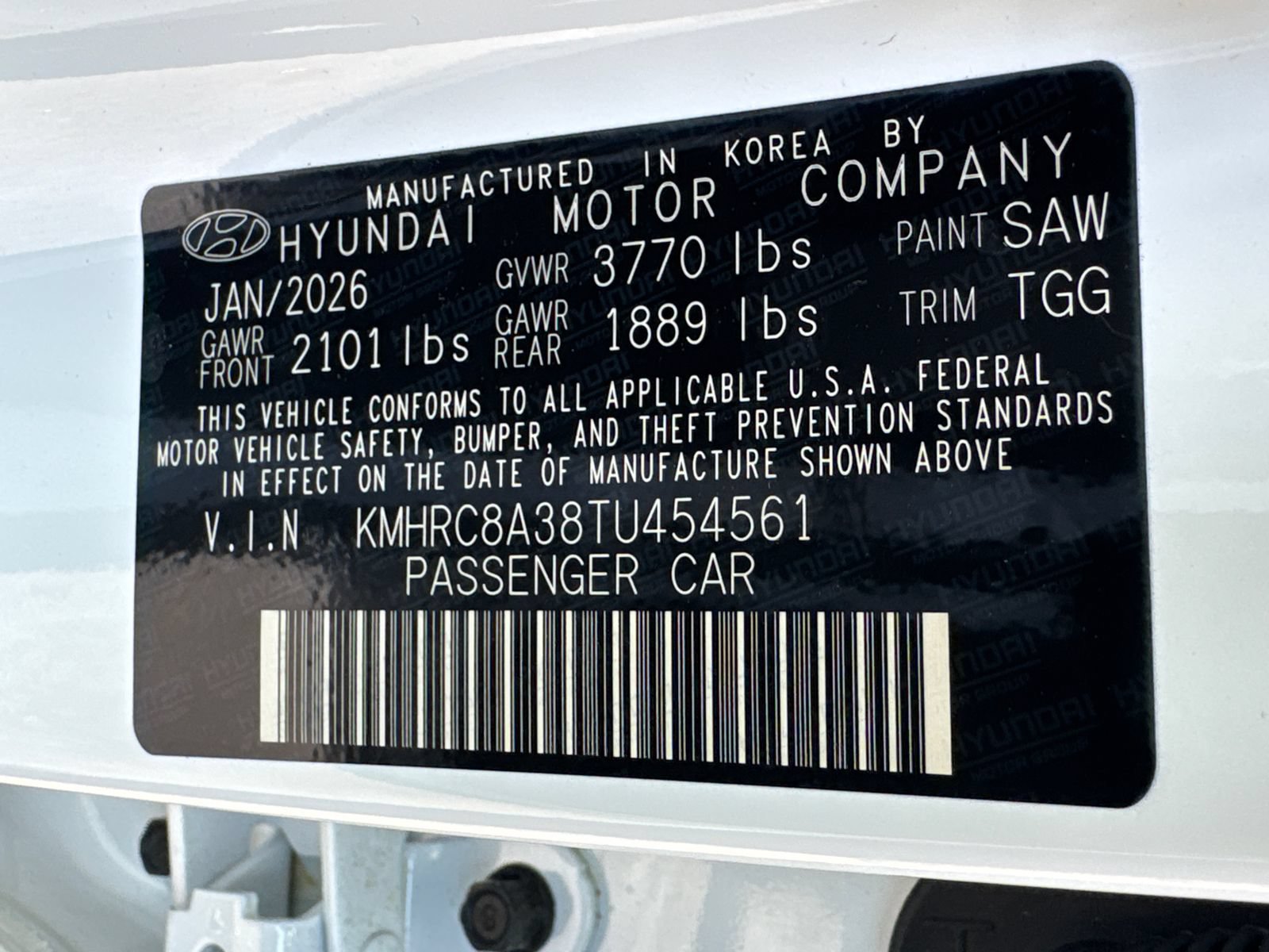 New 2026 Hyundai Venue SEL FWD image 33