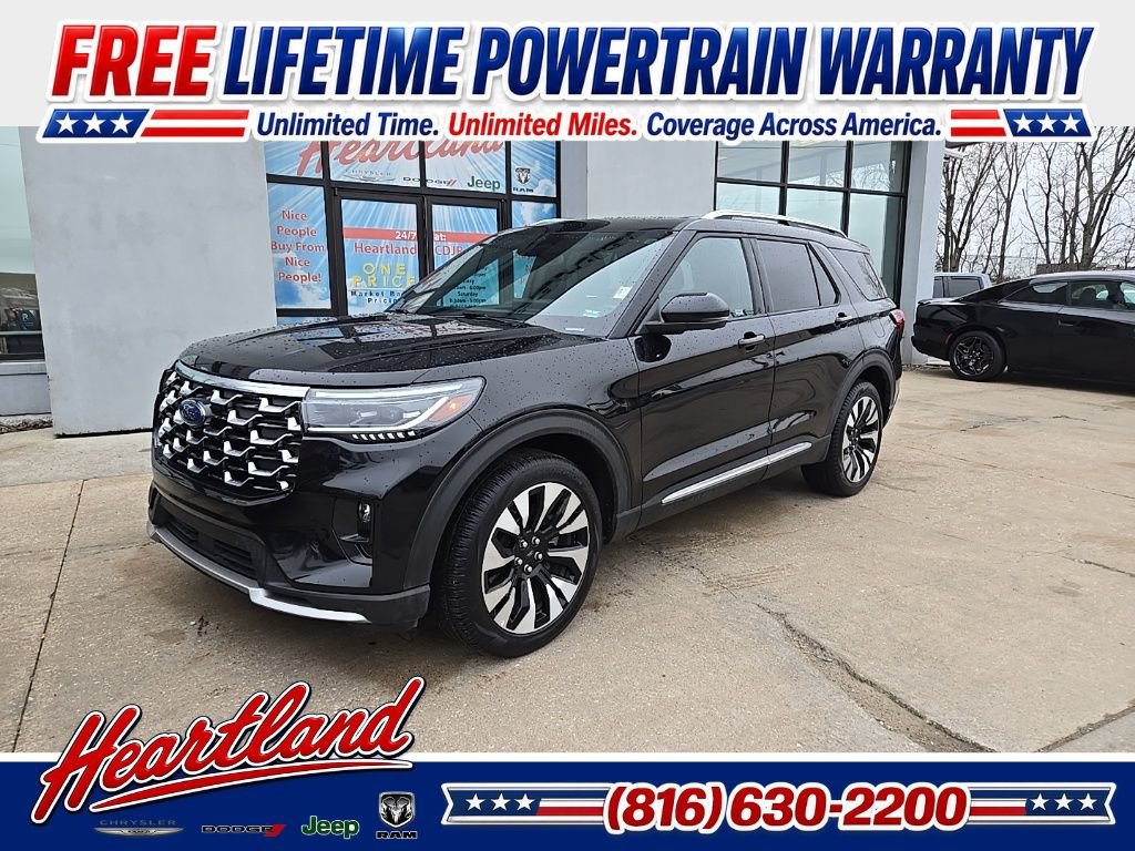 Used 2025 Ford Explorer Platinum w/ LUX Leather Package