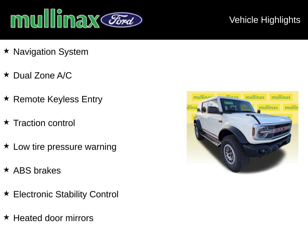 New 2026 Ford Bronco Outer Banks w/ Sasquatch Package AWD/4WD image 15