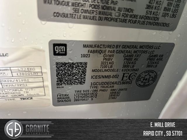 Used 2024 Chevrolet Silverado 1500 LT w/ Z71 Off-Road Package image 25