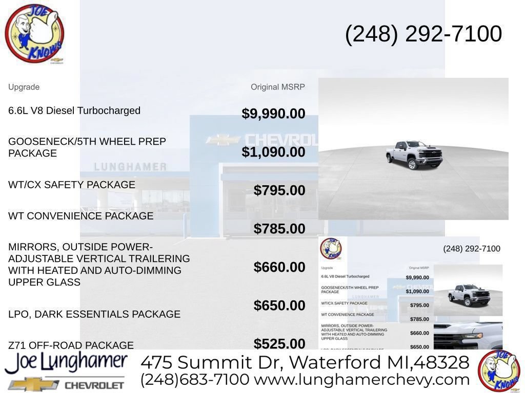 New 2026 Chevrolet Silverado 2500 W/T AWD/4WD image 10