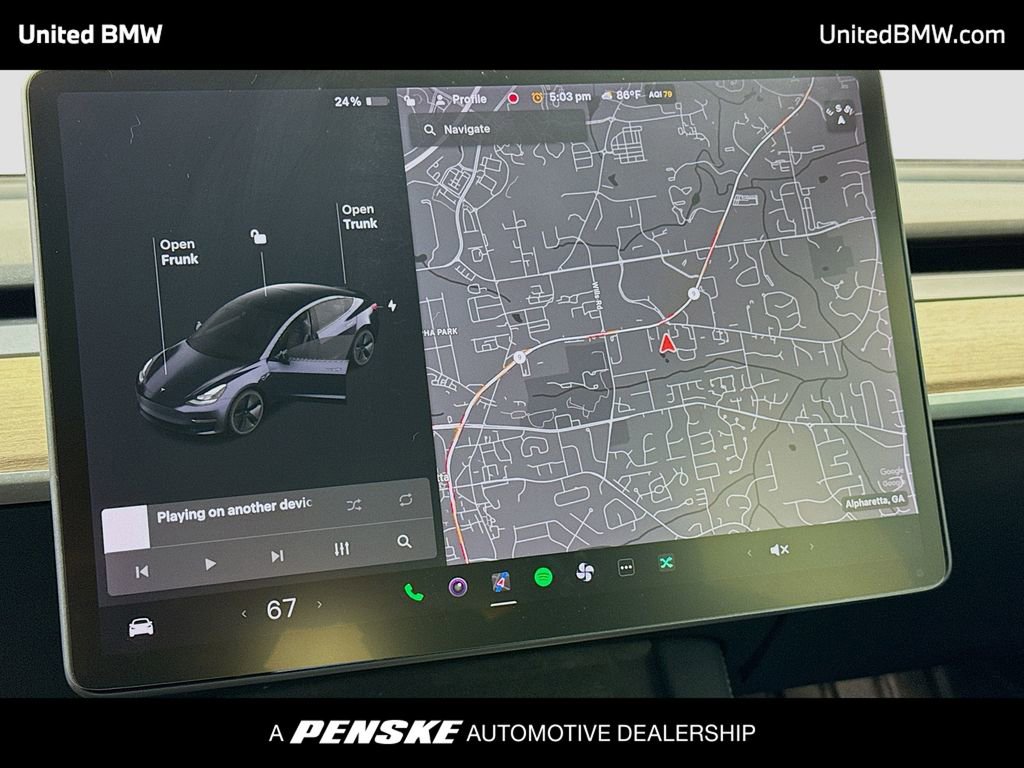 Used 2021 Tesla Model 3 Long Range AWD/4WD image 8