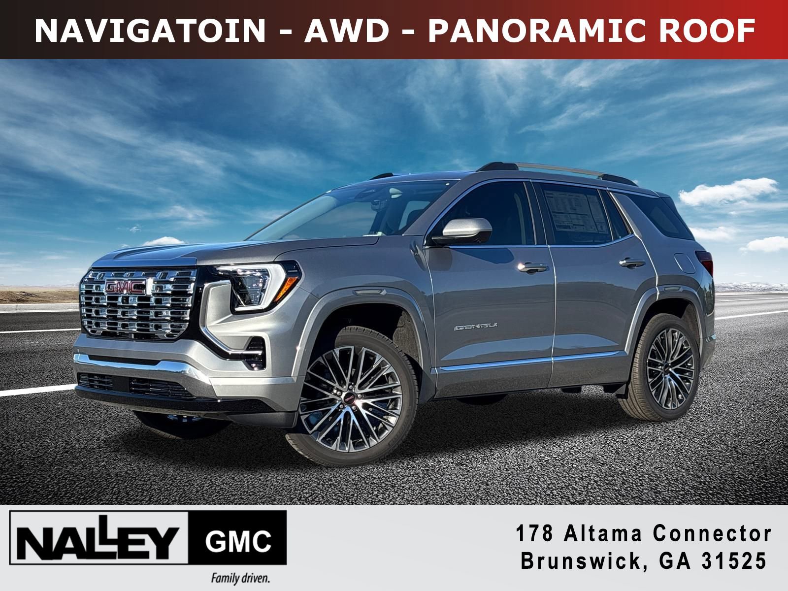 New 2026 GMC Terrain Denali