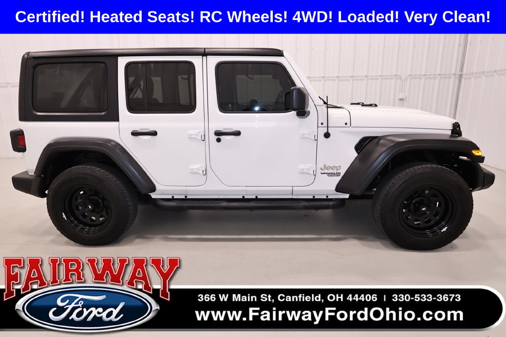 Used 2020 Jeep Wrangler Unlimited Sport S AWD/4WD image 1
