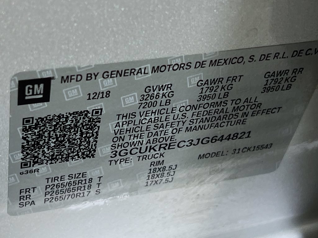Certified 2018 Chevrolet Silverado 1500 LT w/ All Star Edition AWD/4WD image 25