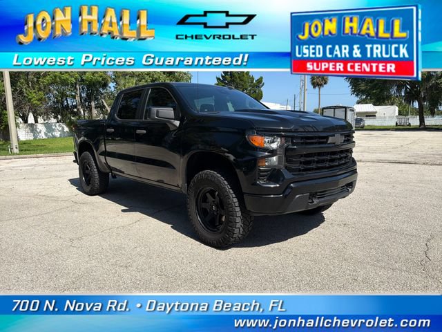 Used 2023 Chevrolet Silverado 1500 Custom Trail Boss w/ Midnight Edition AWD/4WD 360° Tour