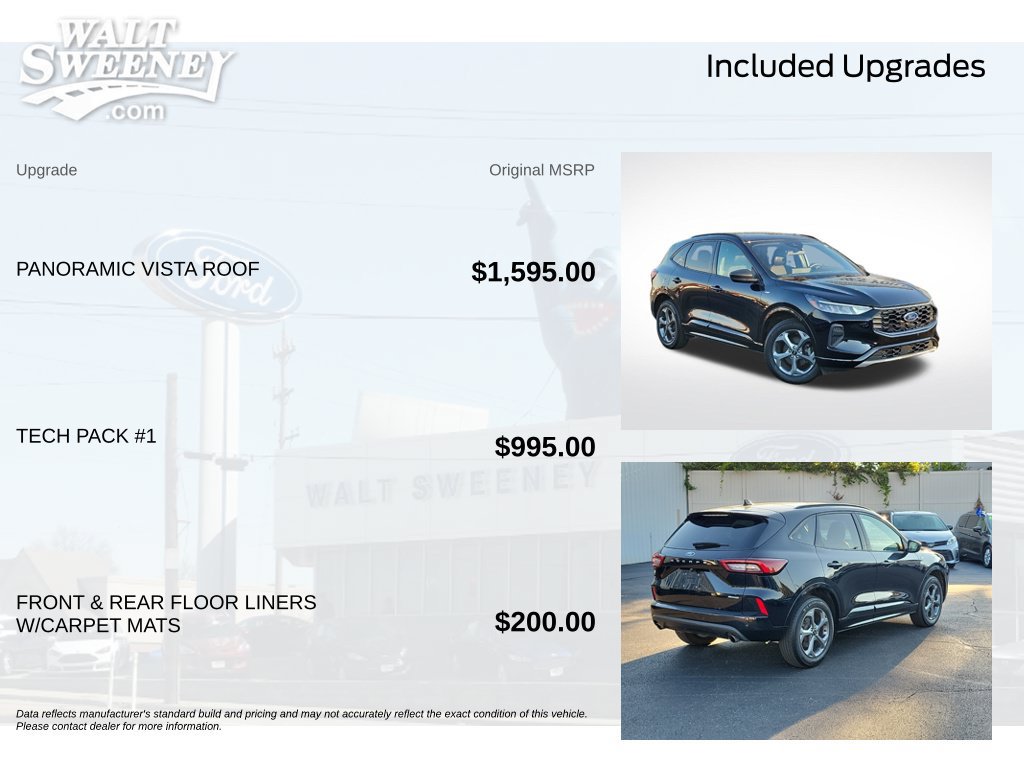 Certified 2024 Ford Escape ST-Line w/ Tech Pack #1 AWD/4WD image 12