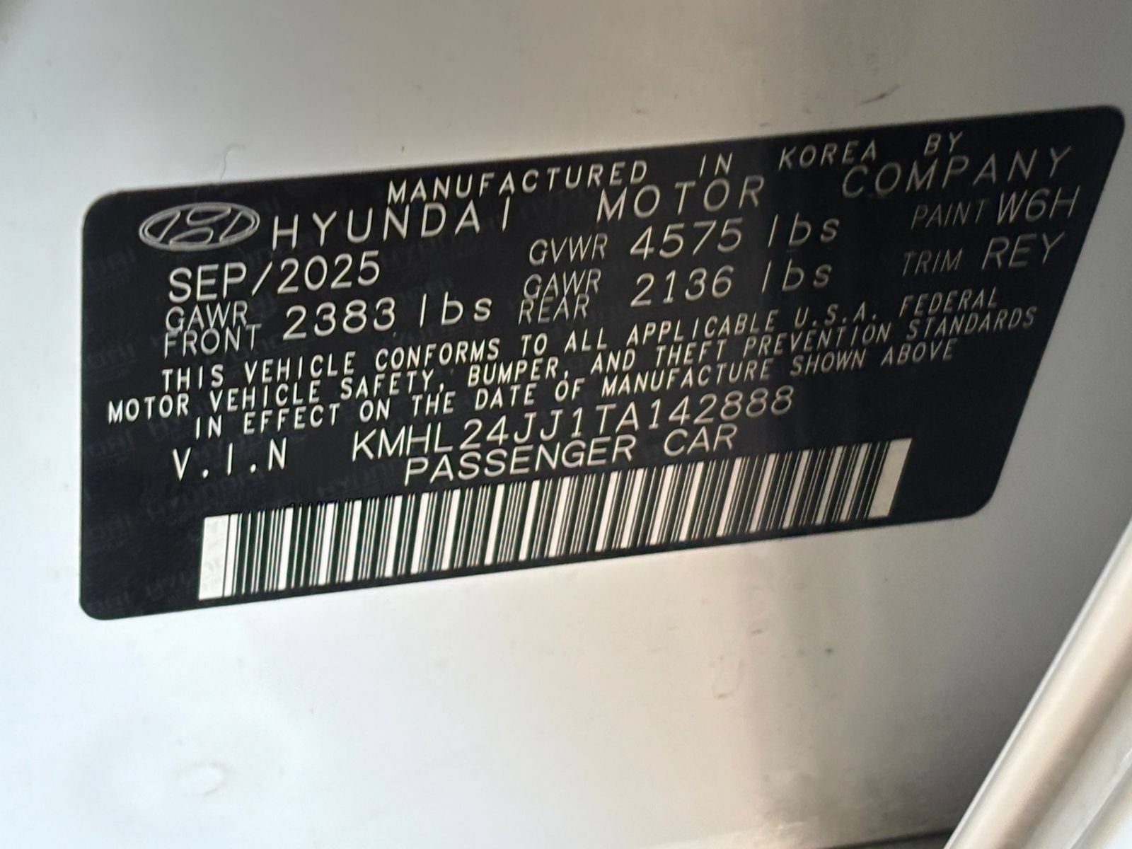 Used 2026 Hyundai Sonata Blue FWD image 29