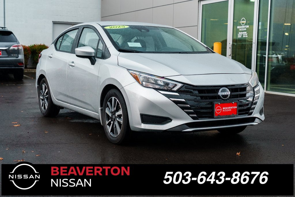 New 2025 Nissan Versa SV w/ Trunk Package