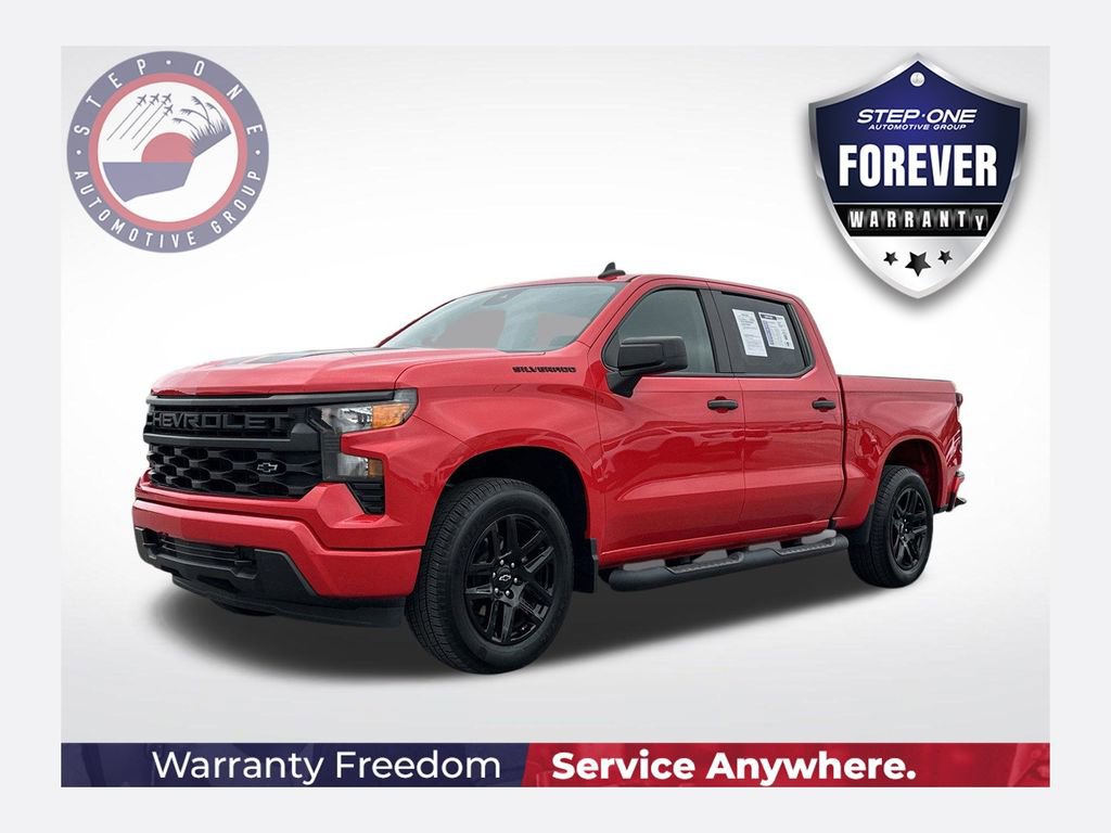 Certified 2023 Chevrolet Silverado 1500 Custom w/ Rally Edition