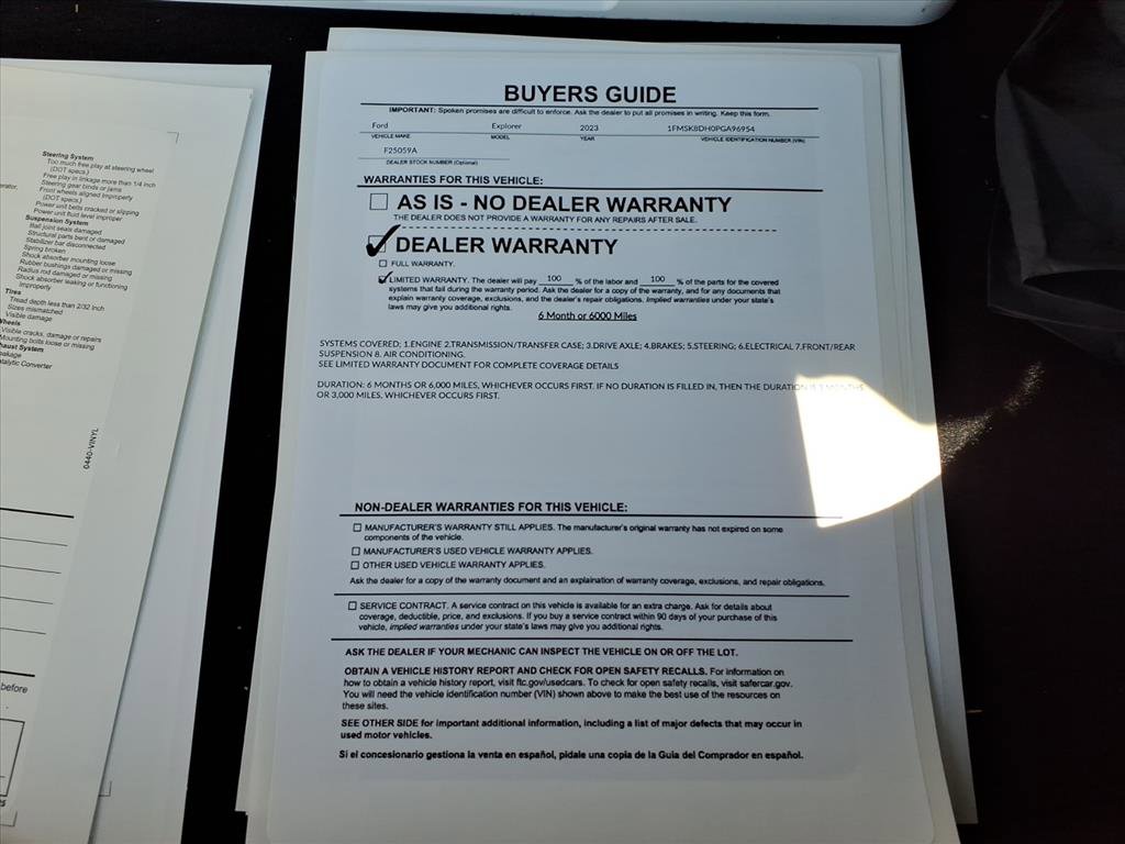 Used 2023 Ford Explorer XLT w/ Equipment Group 202A image 35